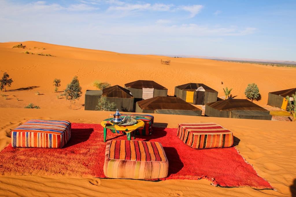 3 days desert tours from Marrakech to Erg chegaga with night camp under tent