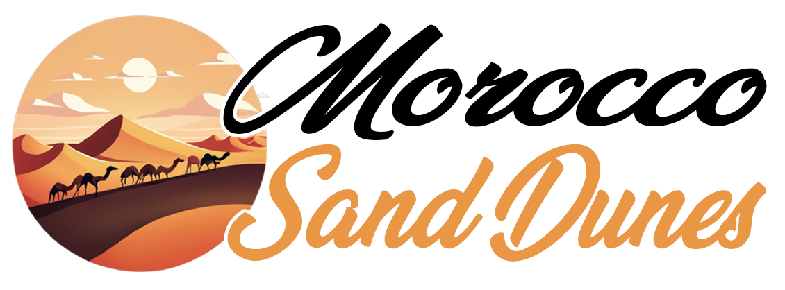 Morocco sand dunes logo website